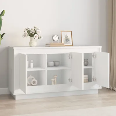 Immagine prodotto di vidaXL Credenza bianca 102x35x55 cm Materiale a base di legno