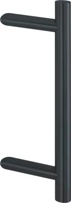 Obrázek produktu pro Klika HOPPE E5012 - 400/300 mm, nerezová ocel, černá matná