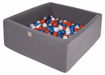 Obrázok produktu pre Štvorcová jama na gule 90x90x40 - Tmavo šedá