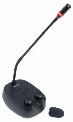 Produktbild von Fonestar INTERFON-V, Microphone set, Kabelgebunden, 3,5 mm (1/8"), Schwarz, 2,5 m, 10 W