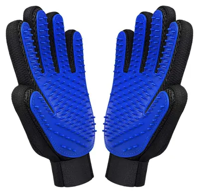 Produktbild von Handschuh zur Fellpflege und Massage für Haustiere
