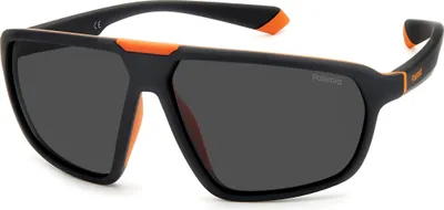Obrázok produktu pre Polaroid PLD 2142/S MATTE BLACK ORANGE/GREY 61/11/135 Uni slnečné okuliare