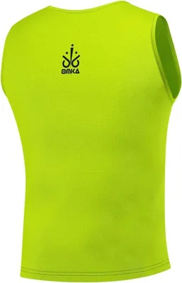 Produktbild von 10 Stück OMKA Fußball Leibchen Trainingsleibchen Markierungshemd Fußballleibchen für Kinder Jugend und Erwachsene, Farbe:Gelb, Bibs:Senior (L)