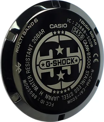 Produktbild von Casio Casio G-Shock | Uhrendeckel Edelstahl schwarz GMW-B5000TFG-9ER