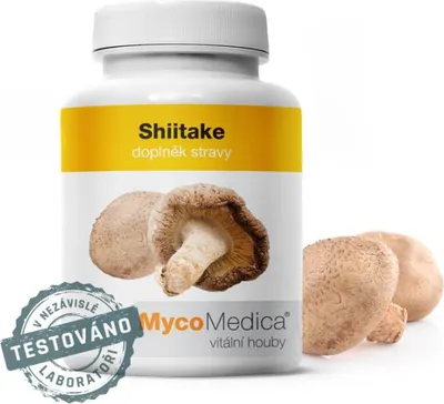 Obrázek produktu pro MycoMedica Shiitake 90 kapslí MYCOMEDICA