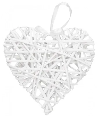 Produktbild von Herz aus Weide, 25 cm, Herz-Anhänger