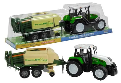 Produktbild von Großer Traktor mit Anhänger Landmaschine 65 cm
