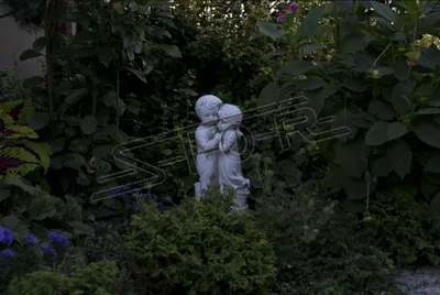 Obrázek produktu pro Kind 40cm Skulptur Design Figur Statue Garten Figuren Statuen Skulpturen S101046