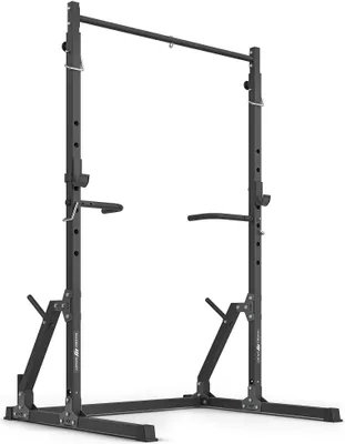 Image de Marbo Sport - Barre de traction fixe avec supports pour haltères et station de dips - MS-U116 2.0