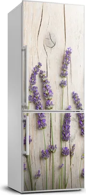 Produktbild von Tulup Kühlschrankdekoration - 70x190 cm - Aufkleber auf dem Kühlschrank - Lavendel