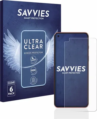 Produktbild von 6x Für OnePlus Nord 2 5G Schutzfolie Savvies Displayschutz Display Schutz Folie Klar Transparent