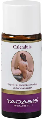 Produktbild von TAOASIS Calendula Bio Körperöl für die Schönheitspflege und Aromamassage, 50 ml Öl