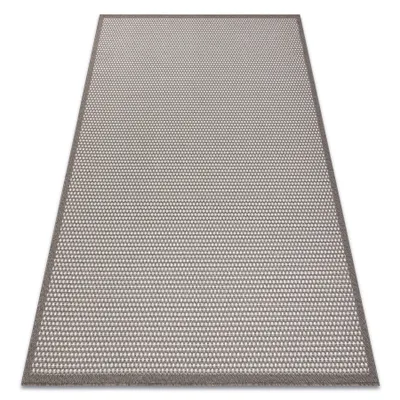 Obrázek produktu pro Koberec BORDERO 2907 ploché tkaní taupe / krémový béžový 120x170 cm