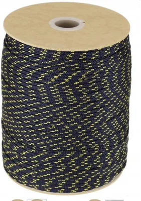 Produktbild von Polypropylen Seil 5 mm Durchmesser, 400 m Länge | geflochten, robust, leicht, für Outdoor, Garten, Camping, Bau und Haushalt