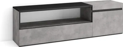 Immagine prodotto di COZY Mobile TV Soggiorno, 150x35x45cm, Per TV fino a 65, Mobile Soggiorno, Cemento