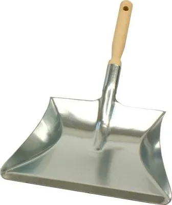 Produktbild von Metall-Kehrschaufel Holzgriff