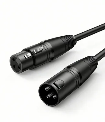 Produktbild von XLR Kabel 3M – Mikrofonkabel XLR auf XLR für Mikrofon & Mixer