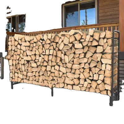 Obrázek produktu pro Dřevěný stojan na polena, těžký, velký úložný držák