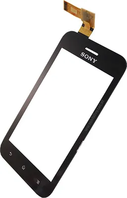 Produktbild von Sony Xperia Tipo ST21i  Touchscreen + Displayglas schwarz