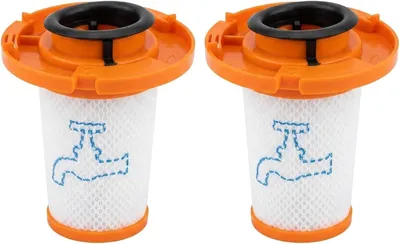 Produktbild von 2 Stück Filter für Rowenta X-Force Flex 13.60 – ZR009014 Ersatzfilter kompatibel mit RH9A36WV/X-Force Flex 12.60 RH98A8WO/ 16.60 RH9A36WV, Waschbare Staubsaugerfilter für X-Force Flex Serie