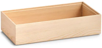 Produktbild von Aufbewahrungsbox Aufbewahrungskasten Holz Box ZELLER 30 x 15 cm
