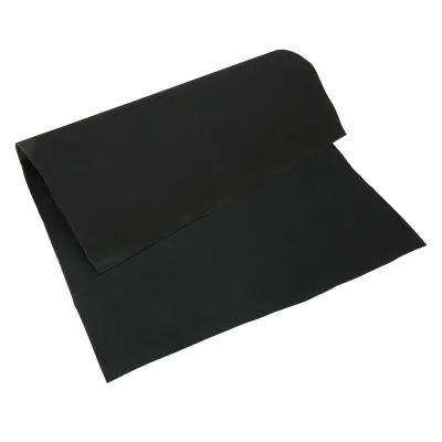 Produktbild von Gummiplatte für Schuhsohlen | Schwarz 1,2 mm | Rutschfest & Abriebfest | Weiche Sohlenplatte zur Reparatur & Dämpfung
