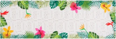Immagine prodotto di Runner da tavola Excelsa in cotone Tiki 140x45x0,1 cm Colorato