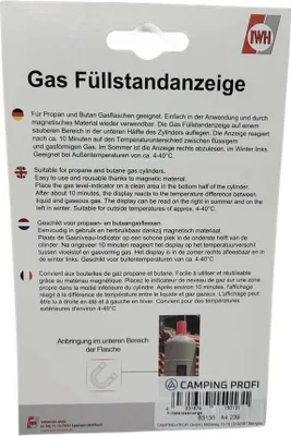 Produktbild von IWH Gasfüllstandsanzeiger für Propan-Gasflaschen