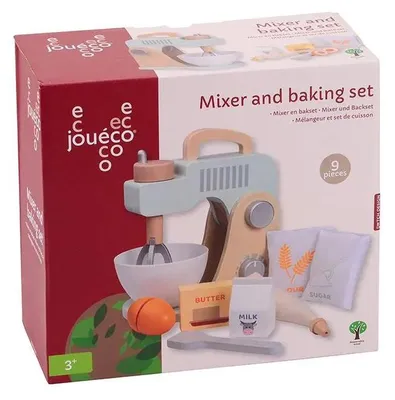Obrázek produktu pro Dřevěný mixér a sada na pečení 36m+