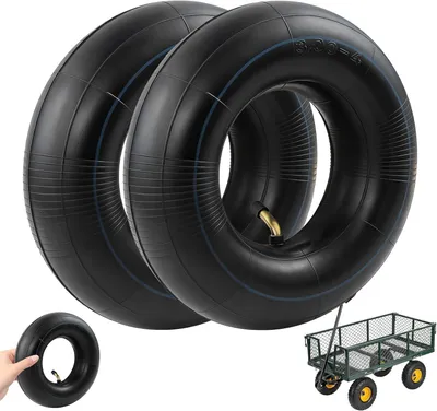 Produktbild von 2 Ersatzschläuche für Schubkarrenrad, 3.00-4 Zoll, 225 × 65 mm