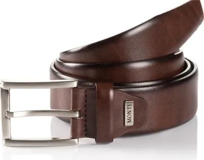 Produktbild von MONTI LONDON Herrengürtel 6000 brown uni 125
