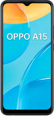 Produktbild von Smartphone Oppo A15 6,52" Octa COre 3 GB RAM 32 GB 6,52" MediaTek Helio P35 3 GB LPDDR4X 32 GB Schwarz