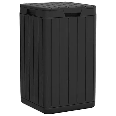 Obrázok produktu pre vidaXL Vonkajší odpadkový kôš antracit 38x38x65 cm PP