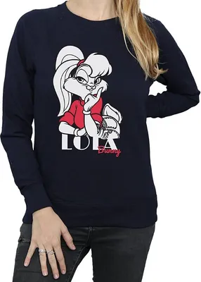 Produktbild von Looney Tunes - "Classic" Sweatshirt für Damen BI965 (M) (Marineblau)