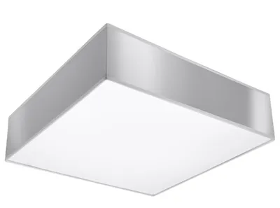 Immagine prodotto di Lampada da soffitto HORUS 35 grigio 2xE27 15W PVC 11x35x35cm Sollux Lighting