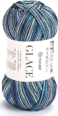 Image de Yarn Art Glace 7201, fil à tricoter