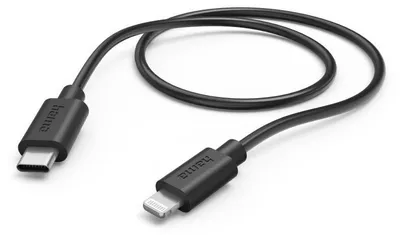 Produktbild von Hama 00187277, 0,75 m, Lightning, USB C, Männlich, Männlich, Schwarz, Grün, Violett, Weiß