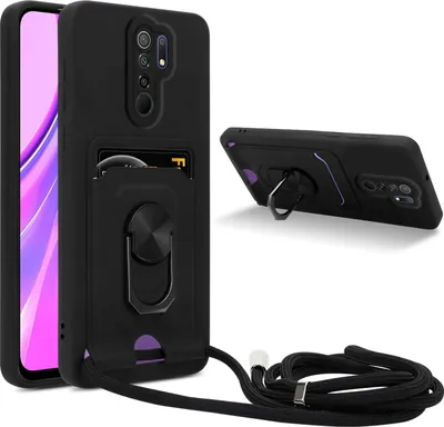 Cover IPhone 16 Pro Max Con Cordino Regolabile - Custodia TPU Antiurto Con Protezione Fotocamera, Lunghezza Fino A 160 Cm, Nero