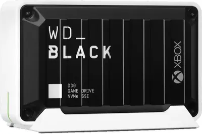 Obrázok produktu pre Western Digital WD_BLACK D30, 1 TB, USB Typ-C, 3.2 Gen 2 (3.1 Gen 2), Čierna, Biela