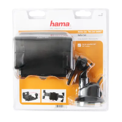 Obrázek produktu pro Hama Holder Kit BIG 2in1 SHORT, Černá