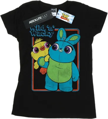 Produktbild von Disney - "Toy Story 4 Wild And Wacky" T-Shirt für Damen BI44354 (XXL) (Schwarz)