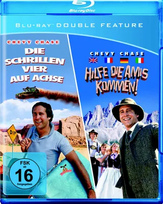 Produktbild von Die schrillen Vier auf Achse & Hilfe, die Amis ko.