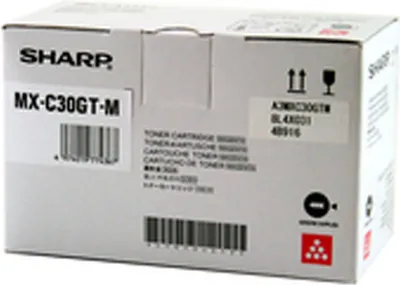 Produktbild von MXC30GTM SHARP MX-C Toner magenta 6000