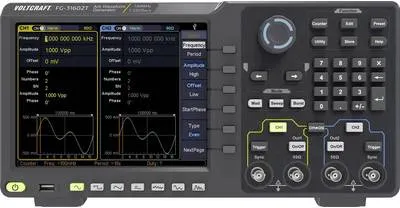 Immagine prodotto di VOLTCRAFT FG-31602T Generatore di funzioni alimentato dalla rete 1 µHz