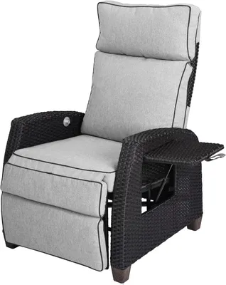 Image de Transat - Chaise longue - Fauteuil de jardin - Transat - Dossier réglable jusqu'à 150°