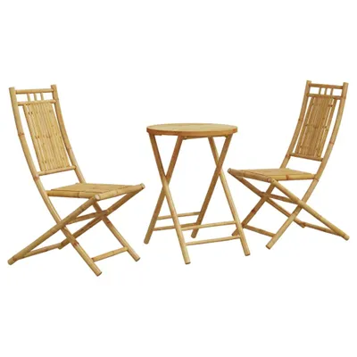 Image de Ensemble de bistro 3 pcs bambou