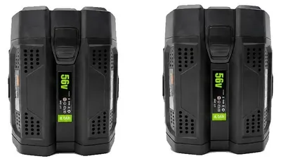 Productafbeelding van Lithium-accu, 8000 mAh capaciteit, compatibel met EGO elektrische gereedschappen, 56V 8000mAh - 2 stuks