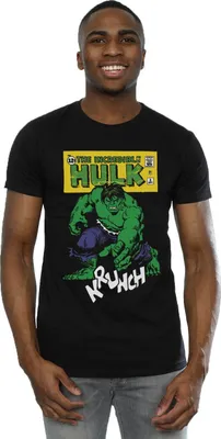 Produktbild von Hulk - "Krunch" T-Shirt für Herren BI1306 (M) (Schwarz)