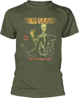 Obrázek produktu pro Nirvana - Tričko "Reformant Incesticide" pro muže/dámy Uni PH1994 (M) (Green)