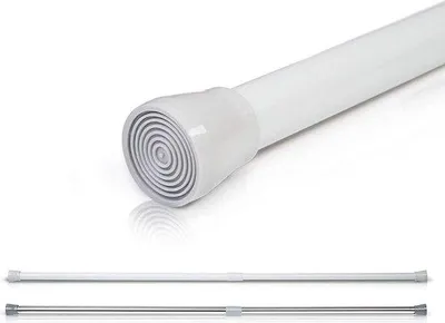 Zdjęcie produktu dla Biały drążek teleskopowy 70–120 cm, regulowany, solidny, uniwersalny